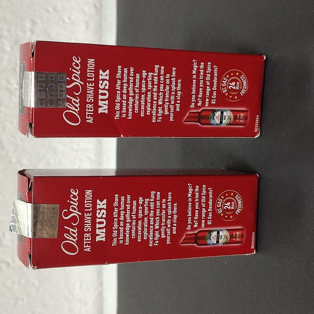 Old Spice After Shave Lotion - MUSK 50 ML Aftershave ( Two pcs) - Picture 2 of 6